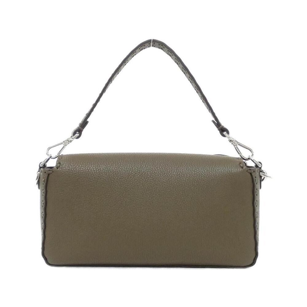 Fendi AR Bag Baguette SELLERIA Shoulder Black